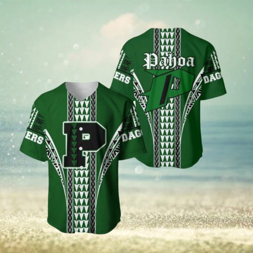 Hawaiian Pahoa Polynesian Baseball Tee Jersey Shirts 3D