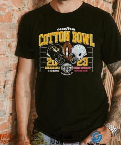 Head To Head Goodyear Cotton Bowl 2023 Mizzou Tigers Vs Ohio State Buckeyes Shirt