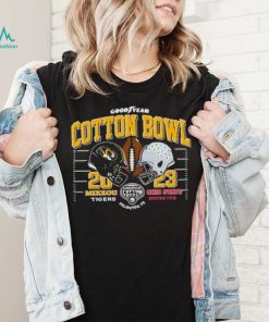 Head To Head Goodyear Cotton Bowl 2023 Mizzou Tigers Vs Ohio State Buckeyes Shirt