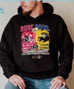Head To Head Rose Bowl Alabama Crimson Tide Vs Michigan Wolverines January 1, 2024 Shirt