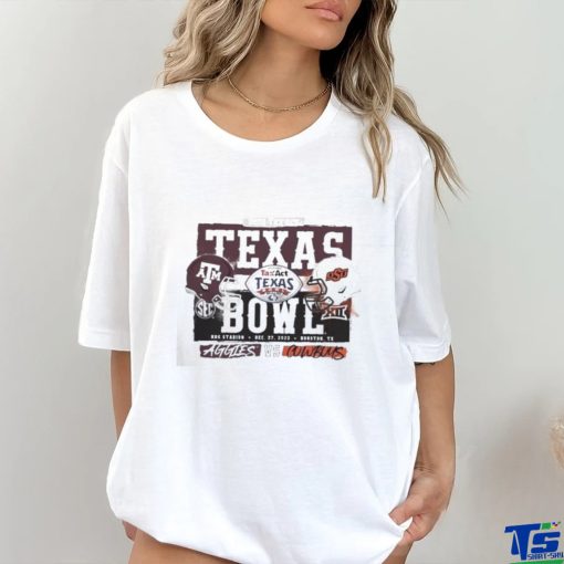 Head to head 2023 Texas bowl college Football bowl games Texas a&m vs Oklahoma state shirt