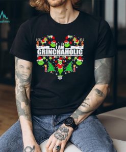 Heart I am Grinch aholic Christmas shirt