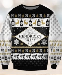 Hendrick's Gin Beer 3D Print Ugly Christmas Sweater