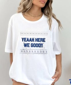 Here We Go Cowboys Christmas Ugly Shirt