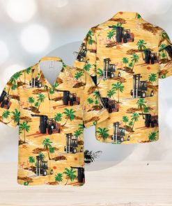 High Capacity Forklift 3D Hawaiian Shirt Summer Holiday Gift For Men And Women