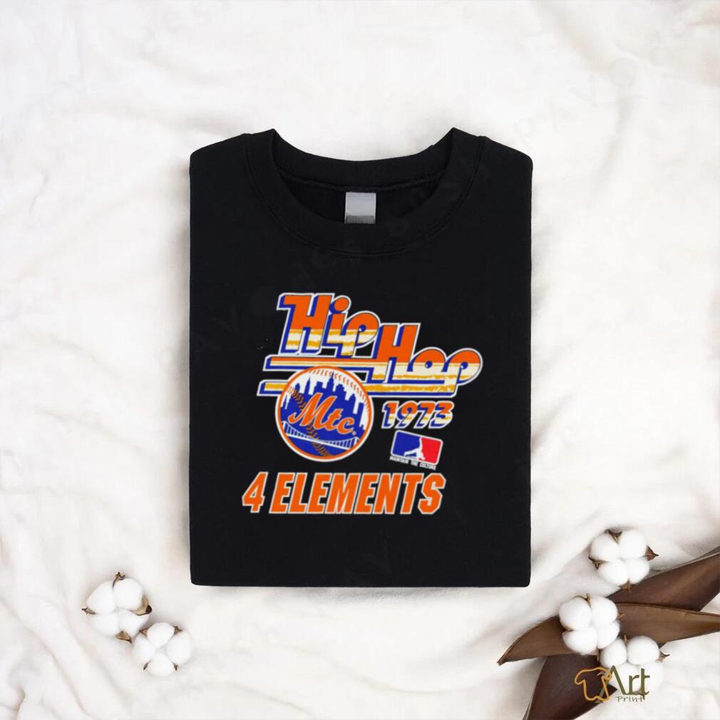 Hip hop 1973 New York Mets baseball 4 elements skyline logo shirt Hip hop 1973 New York Mets baseball 4 elements skyline logo shirt