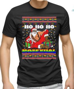 Ho Ho Ho Santa Homosexual Christmas Ugly Shirt