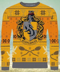 Ho Ho Hufflepuff Ugly Christmas Sweater