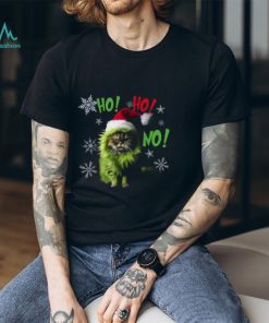 Ho Ho No Funny Bad Cat Christmas Shirt