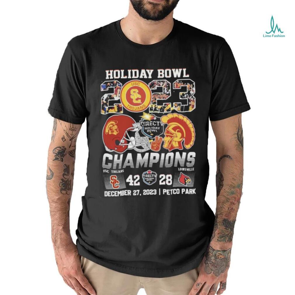 Holiday Bowl 2023 Champions 42 vs 28 Usc Trojans Petco Park Shirt Holiday Bowl 2023 Champions 42 vs 28 Usc Trojans Petco Park Shirt