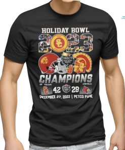 Holiday Bowl 2023 Champions 42 vs 28 Usc Trojans Petco Park Shirt