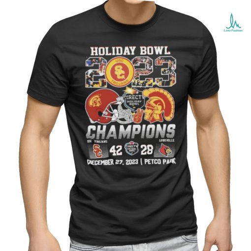 Holiday Bowl 2023 Champions 42 vs 28 Usc Trojans Petco Park Shirt