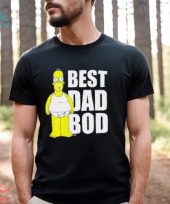 Homer The Simpsons Best Dad Bod T Shirt
