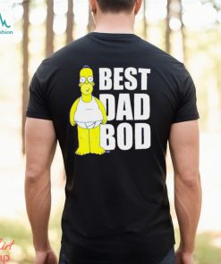 Homer The Simpsons Best Dad Bod T Shirt