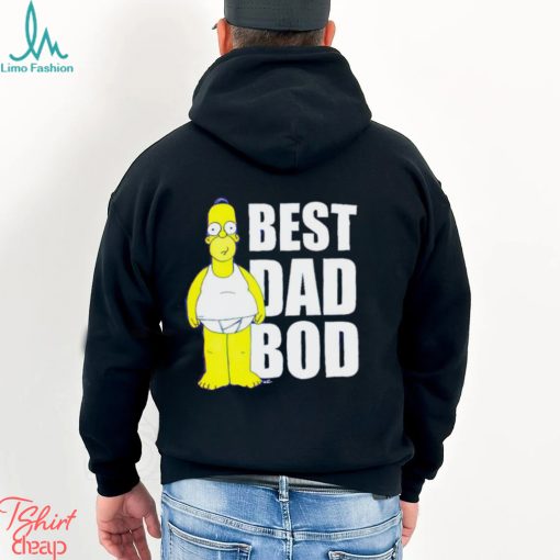Homer The Simpsons Best Dad Bod T Shirt