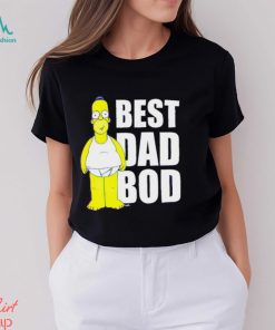 Homer The Simpsons Best Dad Bod T Shirt