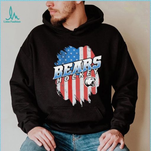 Hometown Heroes Night Bears hockey American flag shirt