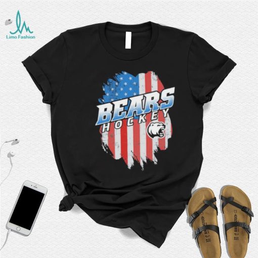 Hometown Heroes Night Bears hockey American flag shirt
