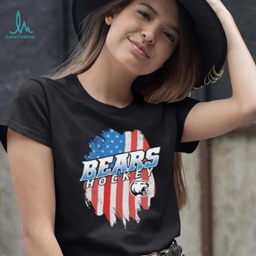 Hometown Heroes Night Bears hockey American flag shirt