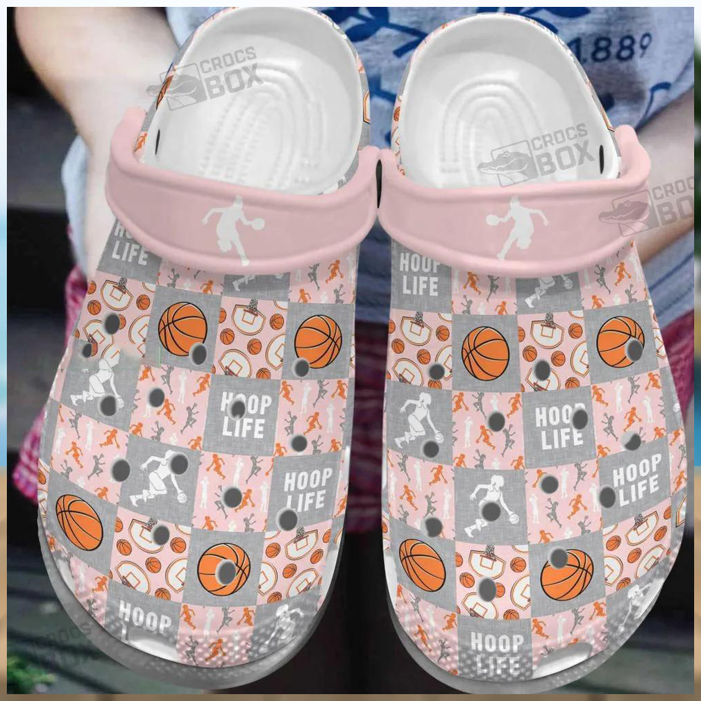 Hop Life Basketball Crocs Pink Hop Life Basketball Crocs Pink