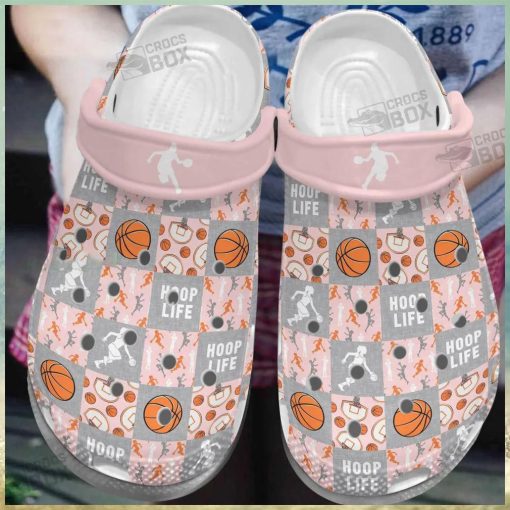 Hop Life Basketball Crocs Pink