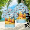 US Army Golden Knights Air Show Short Sleeve Aloha Hawaiian Shirt