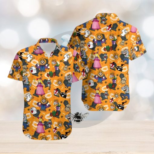 Horror Super Mario Hawaiian Shirt