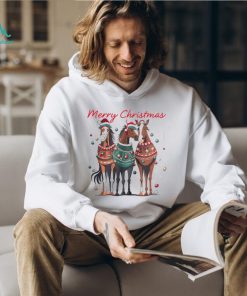 Horse Christmas T shirt