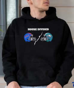 House Divided Bills And Eagles Helmets Shirt