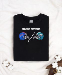 House Divided Bills And Eagles Helmets Shirt