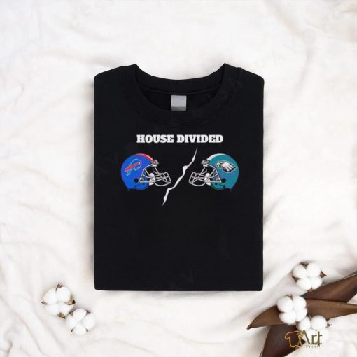 House Divided Bills And Eagles Helmets Shirt