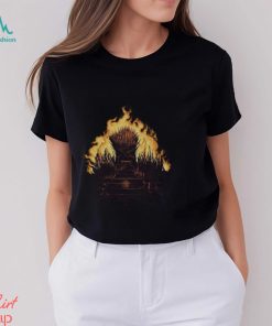 House Of The Dragon Fire Throne T Shirt