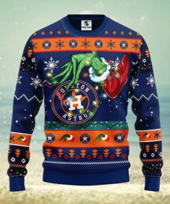 Houston Astros Grinch Christmas Ugly Sweater