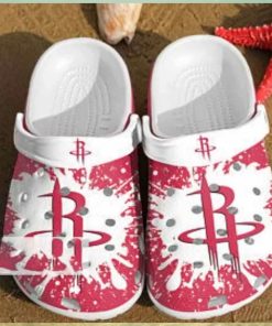 Houston Rockets Crocs Classic Clog Shoes Gift