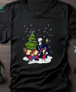 Houston Texans Are Coming To Town Snoopy Christmas Shirt