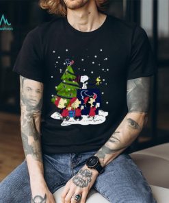 Houston Texans Are Coming To Town Snoopy Christmas Shirt