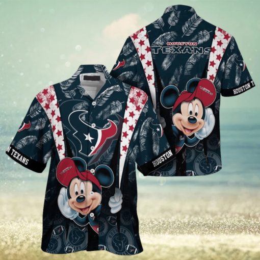 Houston Texans Mickey Mouse NFL Hawaiian Shirt