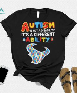 Houston Texans NFL Autism Is Not A Disability 2024 Shirt