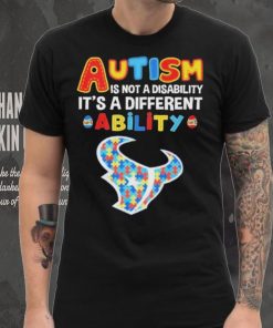 Houston Texans NFL Autism Is Not A Disability 2024 Shirt