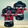 Funny Dinosaur Santa Hawaiian Shirts for Mens