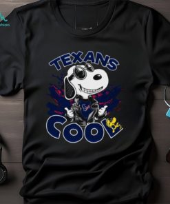 Houston Texans Snoopy Joe Cool Were Awesome Shirt