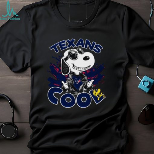 Houston Texans Snoopy Joe Cool Were Awesome Shirt