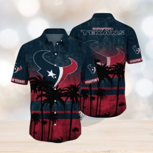 Houston Texans Vintage Hawaiian Shirt, Texans Apparel
