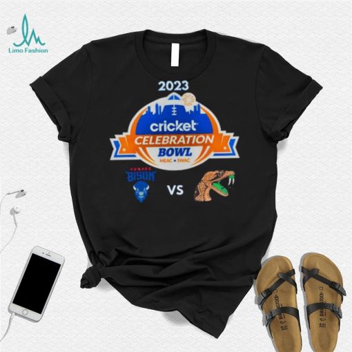 Howard Bison vs Florida A&M Rattlers 2023 Celebration Bowl shirt