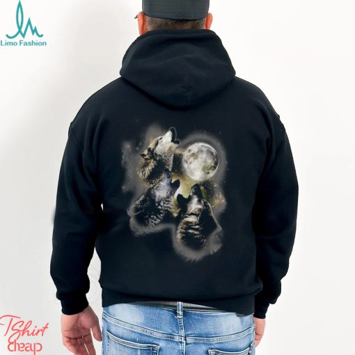Howling At The Moon Wolves Wolf Animal T Shirt