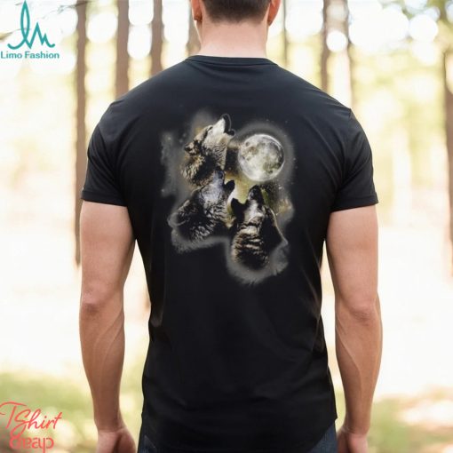 Howling At The Moon Wolves Wolf Animal T Shirt