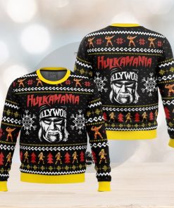 Hulkamania Hulk Hogan Ugly Christmas Sweater