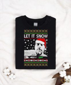 Hunter Let It Snow Biden Ugly Christmas Shirt