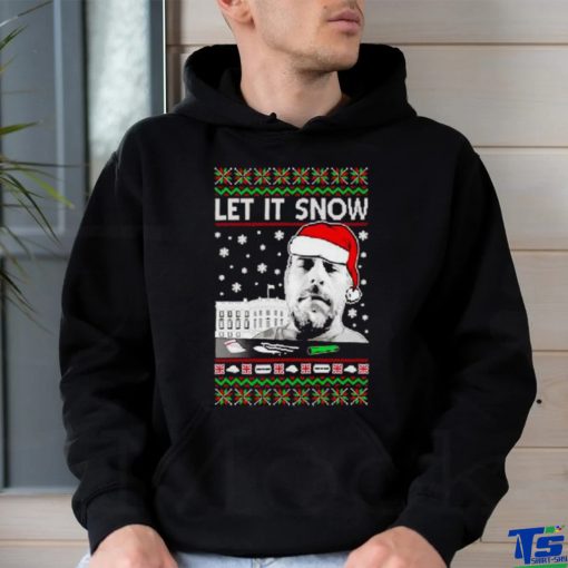 Hunter Let It Snow Biden Ugly Christmas Shirt