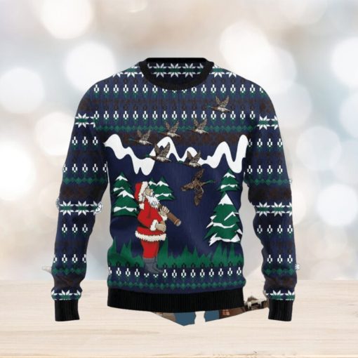 Hunting Duck Ugly Christmas Sweater